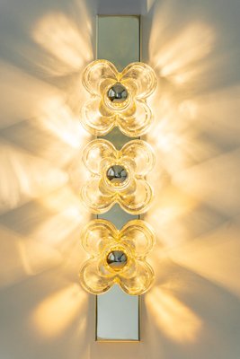 Glass Wall Light by Sische, Germany, 1970s-UGR-1086298