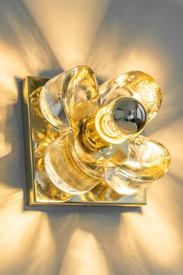 Glass Wall Light by Sische, Germany, 1970s-UGR-1086297