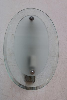 Glass Wall Light from Fontana Arte, 1950s-EH-1374825