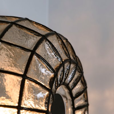 Glass Wall Light from Limburg Glashütte, 1970s-VDW-997873