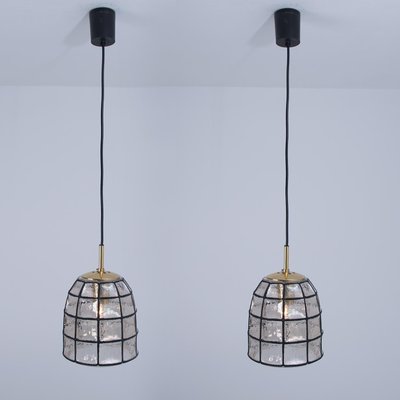 Glass Wall Light from Limburg Glashütte, 1970s-VDW-997873