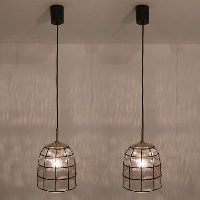 Glass Wall Light from Limburg Glashütte, 1970s-VDW-997873