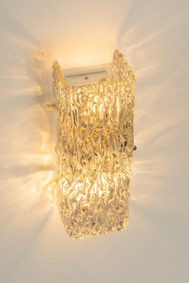 Glass Wall Lights from Kalmar, Austria, 1960s, Set of 2-UGR-1298066