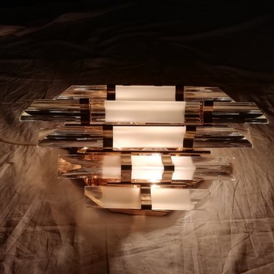 Glass Wall Sconce by Paolo Venini, 1970s-RGF-934714