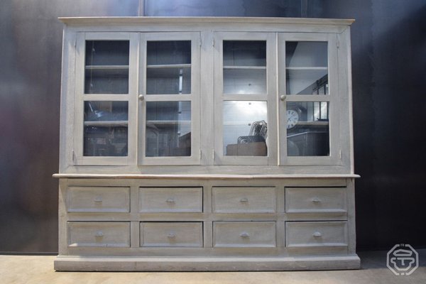 Glass Wall Unit, 1950s-LA-825727