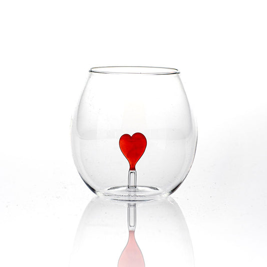 Glasses Sweetheart from Casarialto, Set of 4