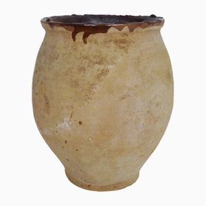 Glazed Brown Terracotta Grease Pot, South West of France, 1950s-MZP-2026814