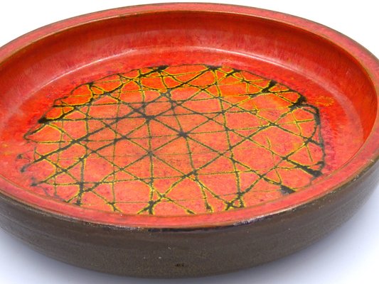 Glazed Ceramic Bowls by Alessio Tasca, 1970s, Set of 7-MLN-1189829