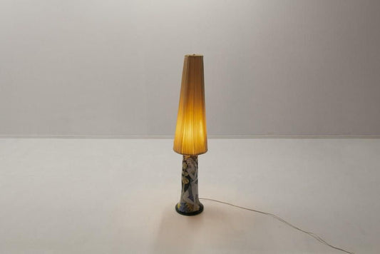 Glazed Ceramic Floor Lamp by Marian Zawadski for Tilgmans, Sweden, 1958