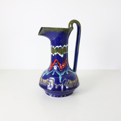 Glazed Ceramic Jug by Roberto Rigon, 1970s-SXX-894251