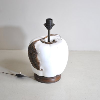 Glazed Ceramic Table Lamp, 1960s-JQO-824024