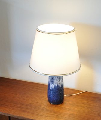 Glazed Ceramic Table Lamp from Valholm, Denmark-HPQ-1293265