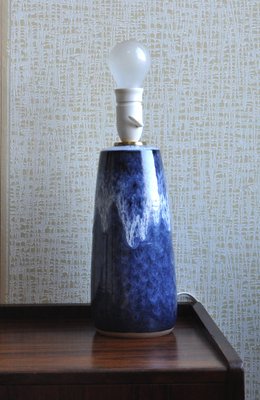 Glazed Ceramic Table Lamp from Valholm, Denmark-HPQ-1293265