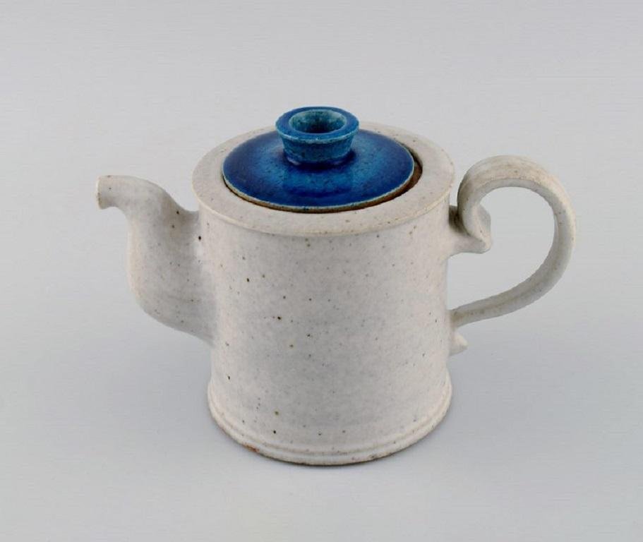 Glazed Ceramic Teapot by Nils Kähler for Kähler, 1960s