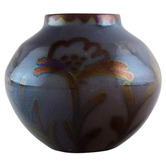 Glazed Ceramic Vase by Edgar Böckman for Höganäs