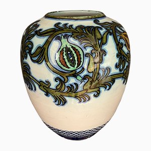 Glazed Ceramic Vase by Pietro Melandri & Paolo Zoli for La Faiance, 1900s-MAX-848051