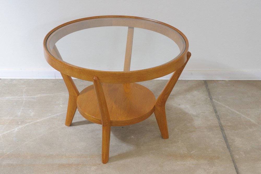 Glazed Coffee Table by Kropacek & Kozelka, 1944