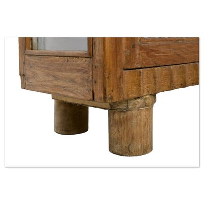 Glazed Console in Weathered Wood-NQ-2040782