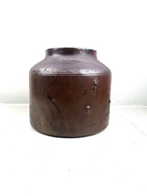 Glazed Earthenware Storage Jar, Japan-DWL-1397654