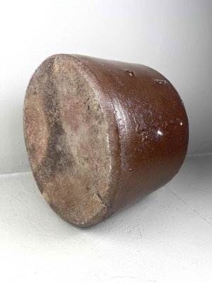 Glazed Earthenware Storage Jar, Japan-DWL-1397654