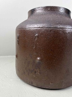 Glazed Earthenware Storage Jar, Japan-DWL-1397654