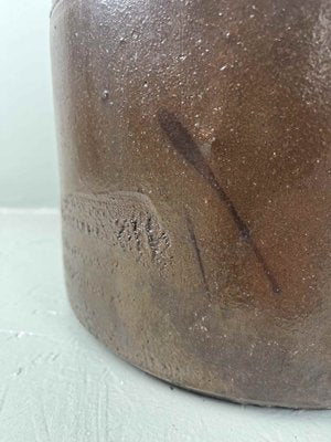 Glazed Earthenware Storage Jar, Japan-DWL-1397654