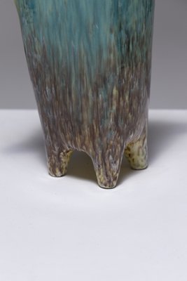 Glazed Earthenware Vase from Accolay, 1950s-QAC-2043133