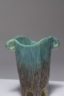 Glazed Earthenware Vase from Accolay, 1950s-QAC-2043133