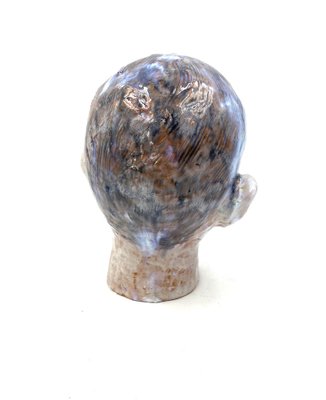 Glazed Terracotta Boy Head, France, 1958-TXN-1013106