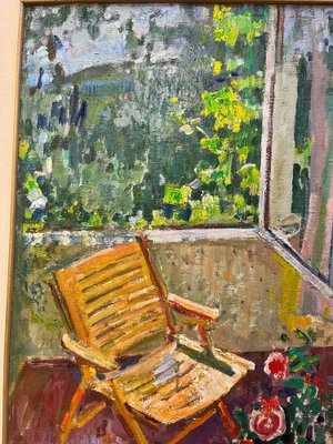 Gleb Savinov Veranda Window, Summer, 1983-QUE-1165796