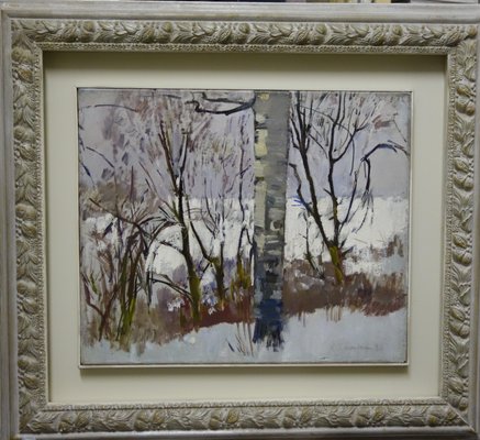 Gleb Savinov, Winter in the Wood, 1980-QUE-944030