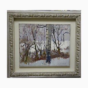 Gleb Savinov, Winter in the Wood, 1980-QUE-944030