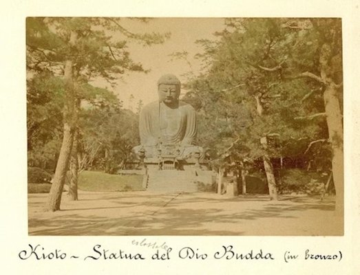 Glimpses of Japanese Shrines in Kyoto - Ancient Albumen Print 1870/1890 1870/1890-ZCI-760804