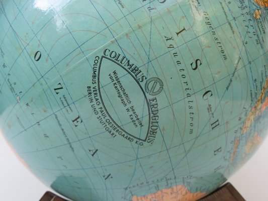 Globe from Columbusverlag Paul Oestergaard KG, 1950s-EY-551810