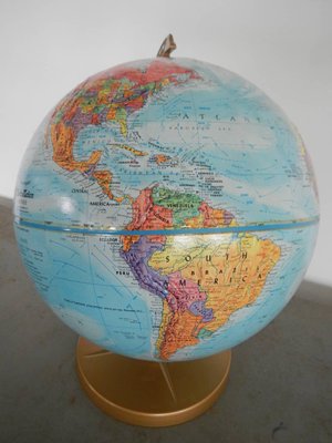 Globe from Le Roy M. Tolman Cartographer, 1970s-WWQ-568584