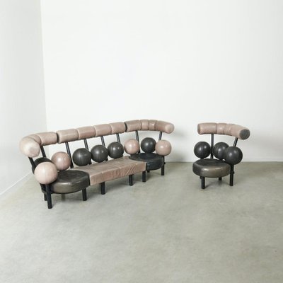 Globe Modular Sofa or Chairs by Peter Opsvik for Stokke Furniture, 1980s, Set of 4-TWF-1813340