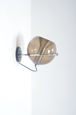 Globe Wall Lamp C-1512.20 attributed to Frank Ligtelijn for Raak, 1960s-VCR-2017433