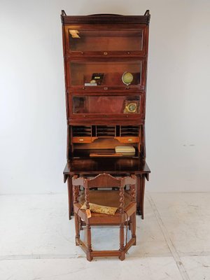 Globe Wernicke Style Display Cabinet with Secretary, 1890s-ZCH-1806760