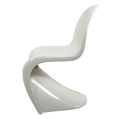 Gloss White S-Chair by Verner Panton for Herman Miller, 1971-RY-694600