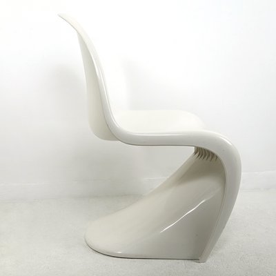 Gloss White S-Chair by Verner Panton for Herman Miller, 1971-RY-694600