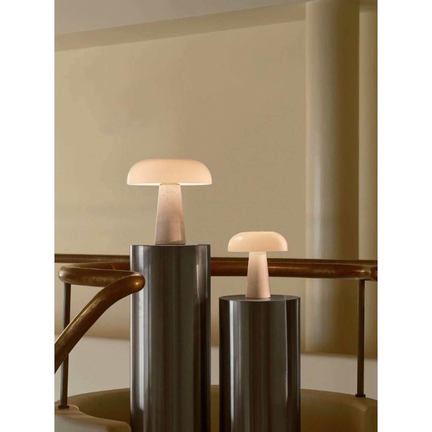 Design For The People Glossy Table Lamp Mini White