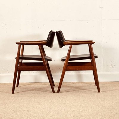 GM11 Dining Room Chair by Svend Aage Eriksen, 1960, Set of 4-KRJ-1823392