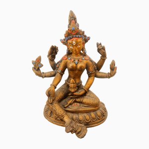 Goddess Kali, 1890s, Bronze-QLH-1742631