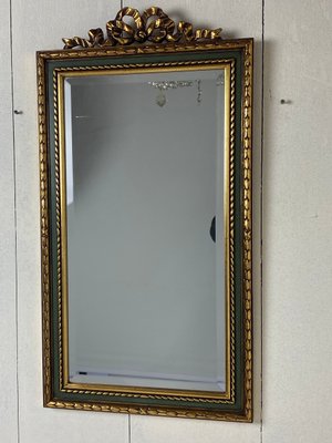 Gold and Green Mirror from Deknudt, 1970s-WZZ-828551