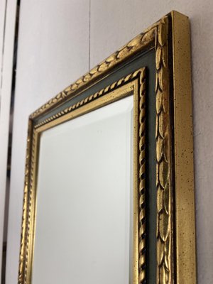 Gold and Green Mirror from Deknudt, 1970s-WZZ-828551