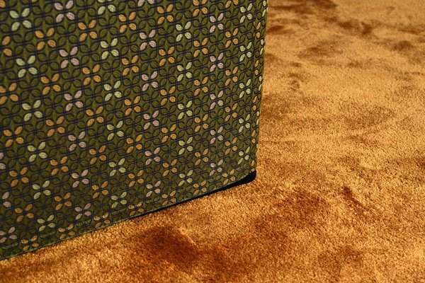 Gold and Green Square Foot Rest-OA-1366851