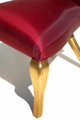 Gold and Red Chairs, Set of 2-KGD-1056309