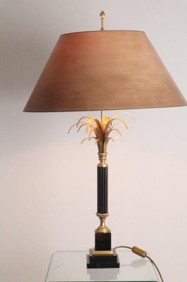 Gold Black Pineapple Lamp by Maison Charles for Maison Charles-ESB-1376974