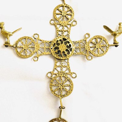 Gold Crucifix, Early 20th Century-OLY-1056675