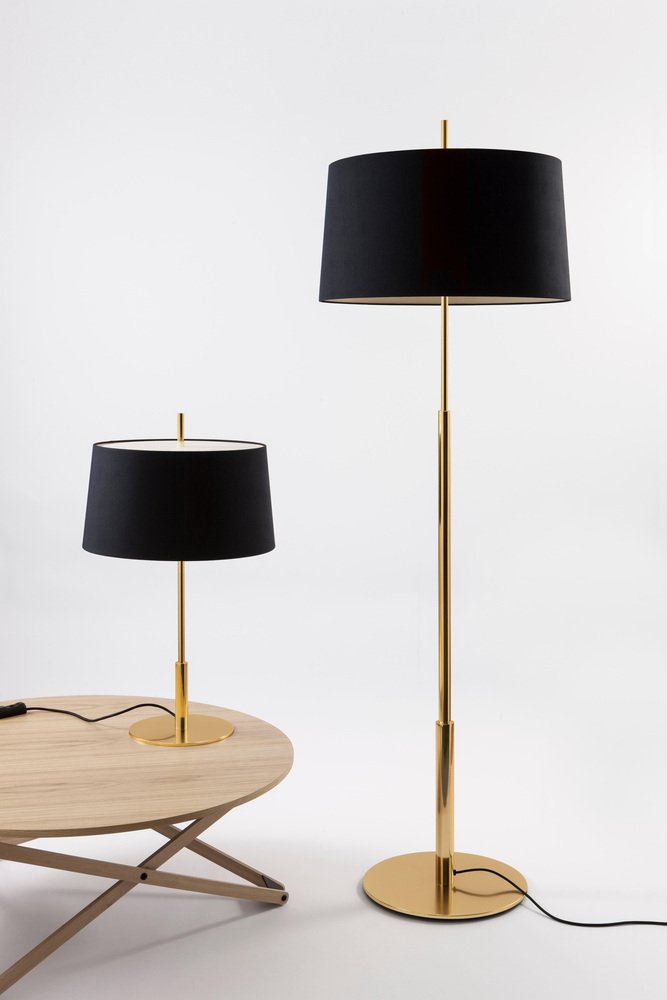 Gold Diana Menor Table Lamp by Federico Correa